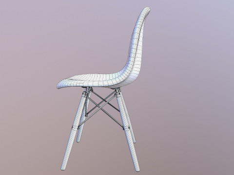 Moderne kunst stoel 3D Model