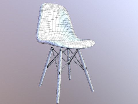 Moderne kunst stoel 3D Model