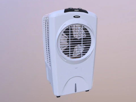 공기 냉각기 3D 모델