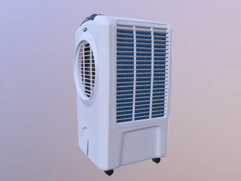 공기 냉각기 3D 모델