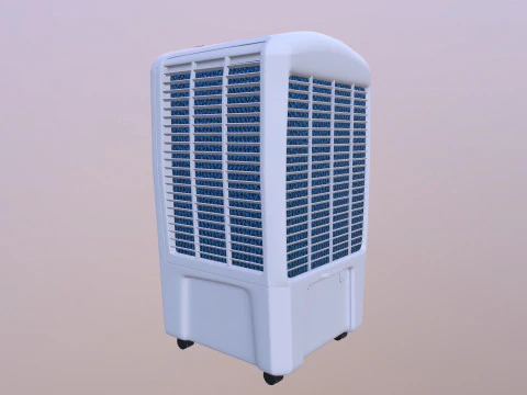 공기 냉각기 3D 모델