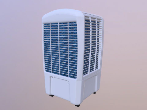 공기 냉각기 3D 모델