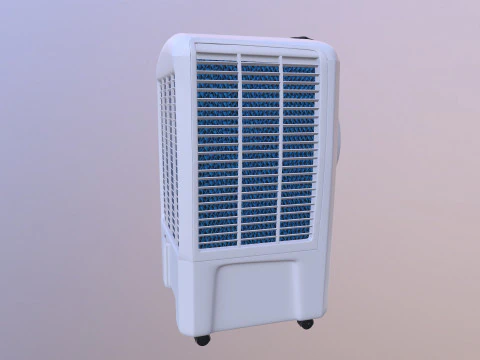 공기 냉각기 3D 모델