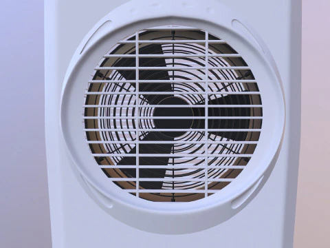 공기 냉각기 3D 모델