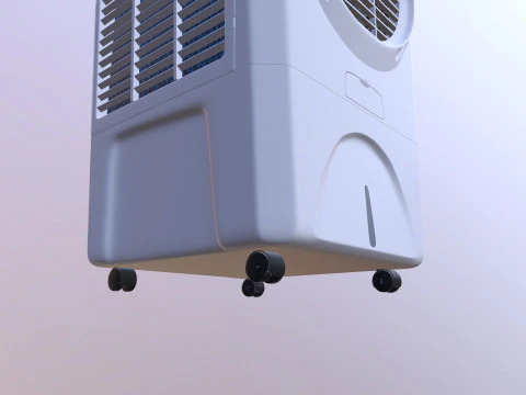 공기 냉각기 3D 모델