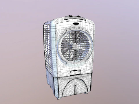 공기 냉각기 3D 모델