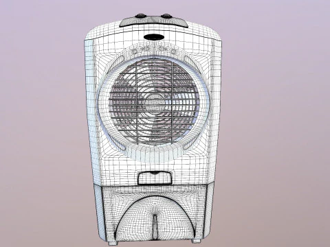 공기 냉각기 3D 모델