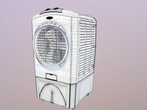 공기 냉각기 3D 모델