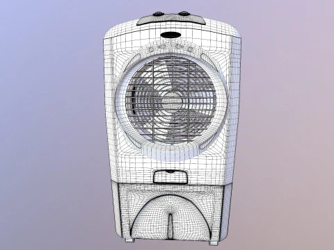 공기 냉각기 3D 모델