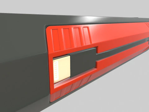 Solar Power Bank 3D Model