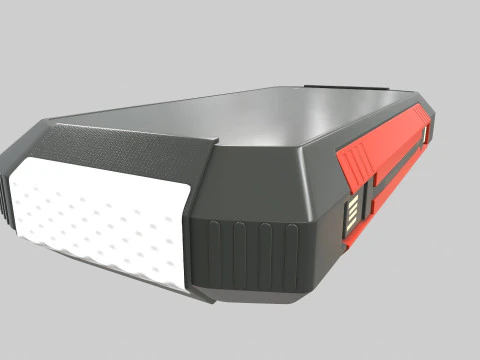 Solar Power Bank 3D Model