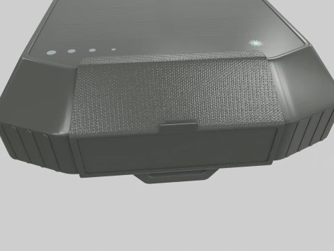 Solar Power Bank 3D Model