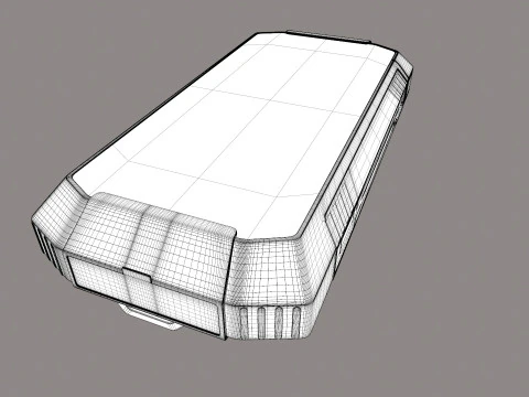 Solar Power Bank 3D Model