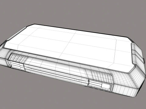 Solar Power Bank 3D Model