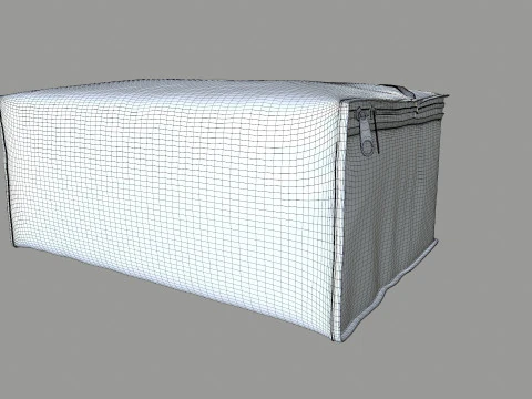 Waterproof Shirt Cover Bag 3D Model