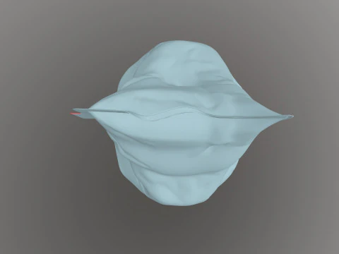 Sacco di fagioli Modello 3D