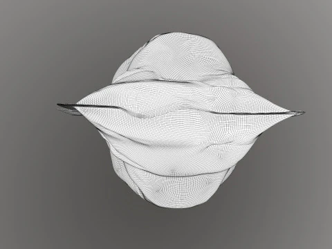 Sacco di fagioli Modello 3D