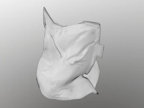 Sacco di fagioli Modello 3D