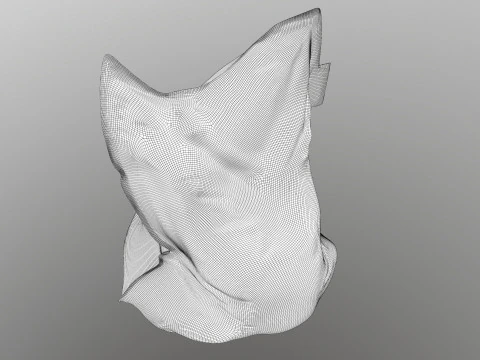 Sacco di fagioli Modello 3D