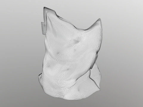 Sacco di fagioli Modello 3D