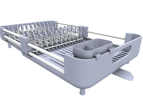 Dish Drying Rack 3D Model