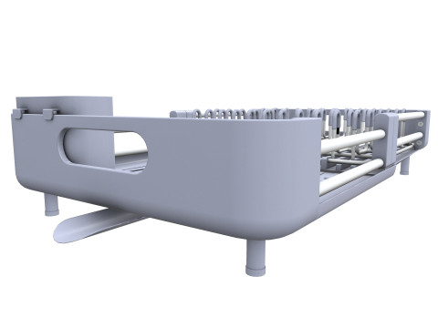 बर्तन सुखाने की रैक 3D मॉडल