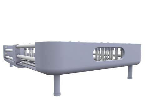 बर्तन सुखाने की रैक 3D मॉडल
