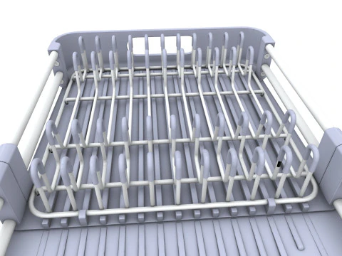 Dish Drying Rack 3D Model