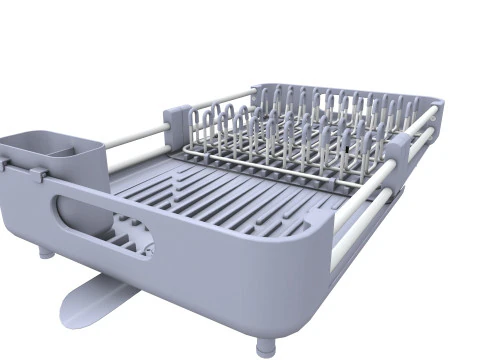Dish Drying Rack 3D Model