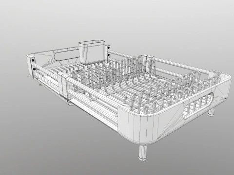 Dish Drying Rack 3D Model