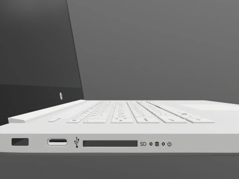 HP Diz&uuml;st&uuml; Bilgisayar 3D Model