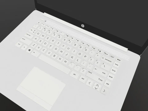 HP Diz&uuml;st&uuml; Bilgisayar 3D Model