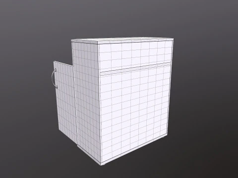 Wardrobe Rack 3D Model