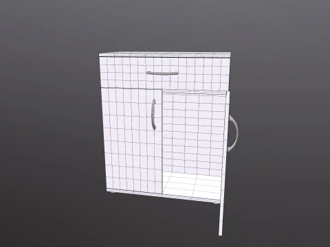 Wardrobe Rack 3D Model
