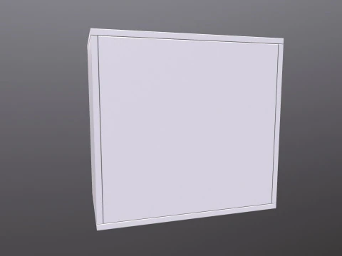 Полка 2 ящика 3D Модель