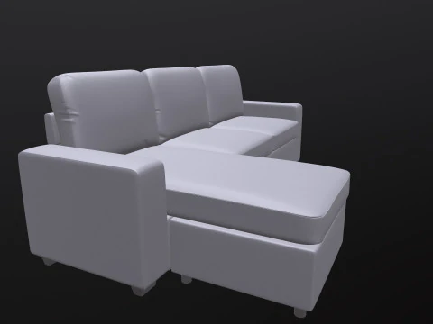 ソファー 3Dモデル