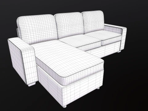 ソファー 3Dモデル