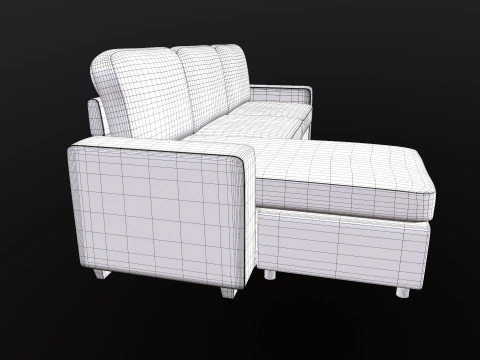 ソファー 3Dモデル