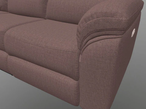 ソファ L字型 3Dモデル