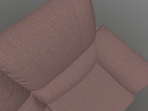 ソファ L字型 3Dモデル