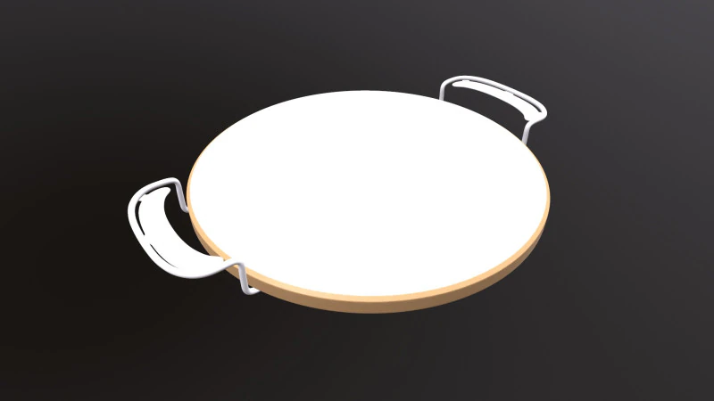 ストーンピザ 3Dモデル .c4d .max .obj .3ds .fbx .stl .blend 