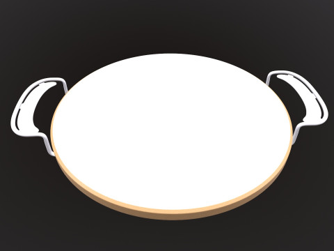 스톤 피자 3D 모델