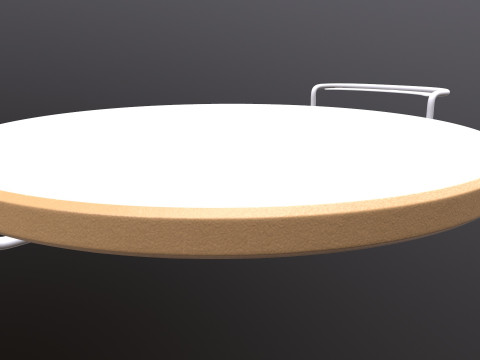 스톤 피자 3D 모델