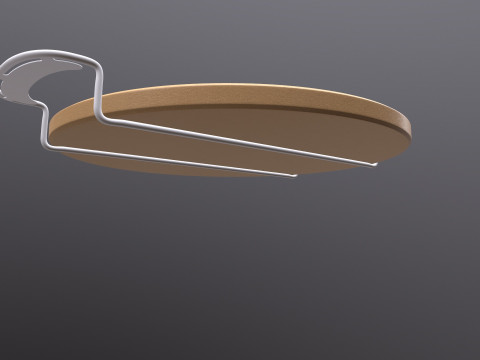 스톤 피자 3D 모델