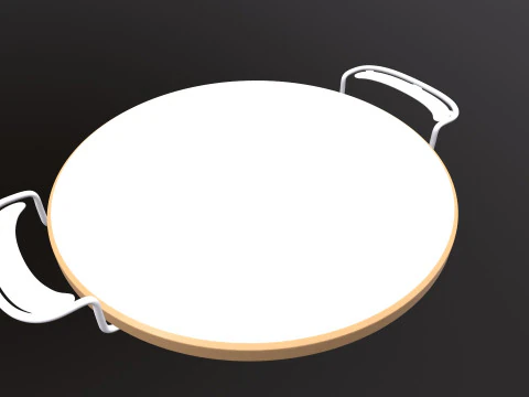 ストーンピザ 3Dモデル