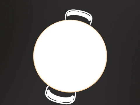 ストーンピザ 3Dモデル