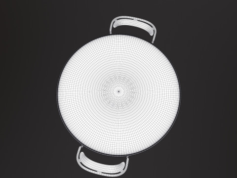 스톤 피자 3D 모델