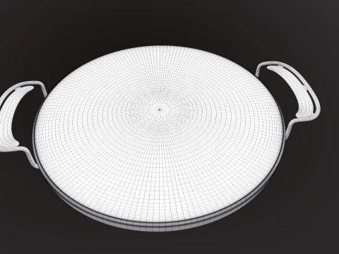 스톤 피자 3D 모델