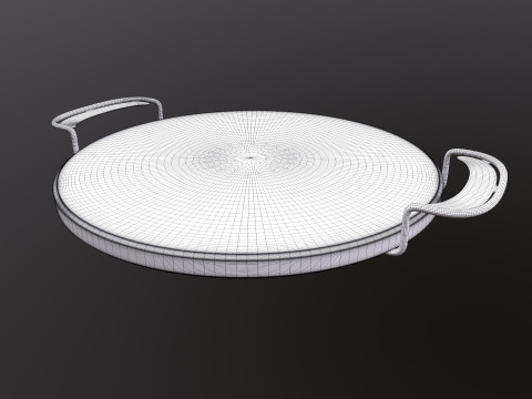 스톤 피자 3D 모델