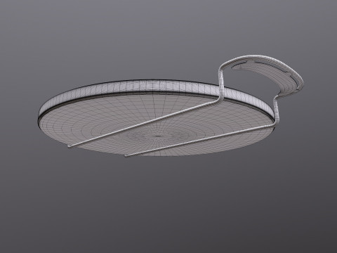 스톤 피자 3D 모델